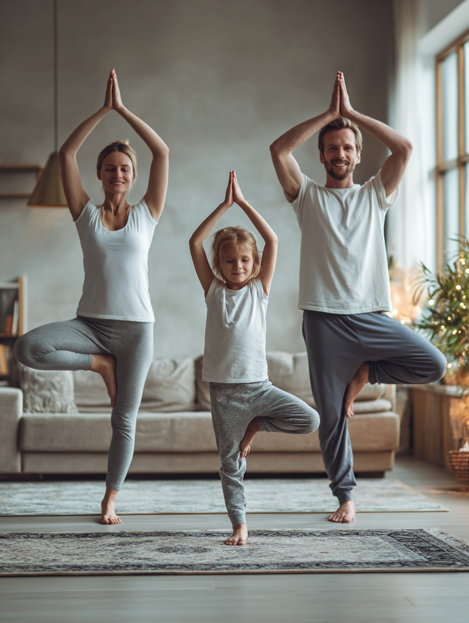 Йога вдома з дитиною